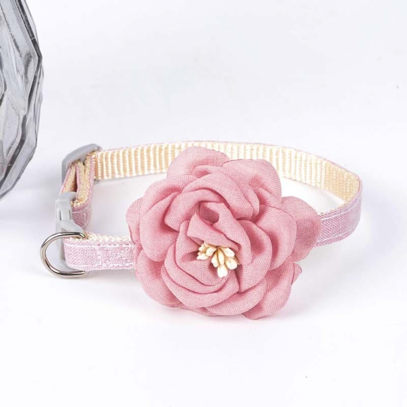 CT2177 1 Pieza Collar Para Mascota Con Diseño De Flor