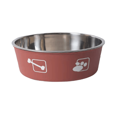 CT1506 1 Pieza De Tazon De Acero Para Mascota