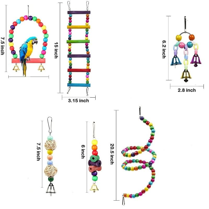 CT4768 6 Piezas Kit De Accesorios Para Aves