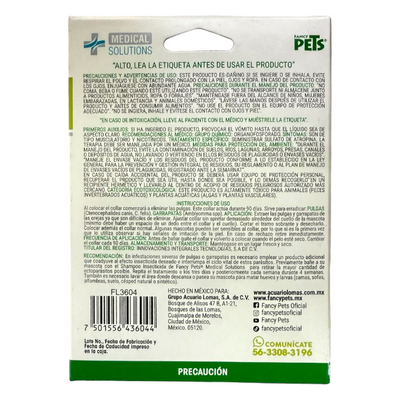 FL3604 1 Pieza De Collar Antipulgas Para Razas Grandes