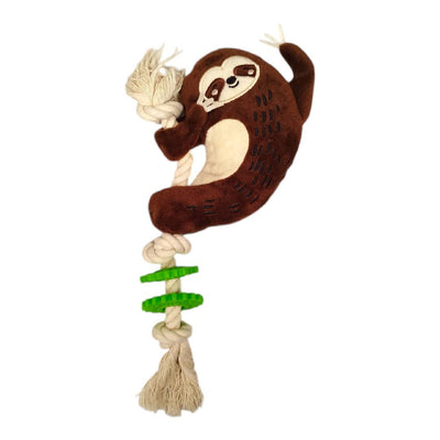 CT0742 1 Pieza De Juguete De Cuerda Y Peluche Con Diseño de Animalito Para Mascota