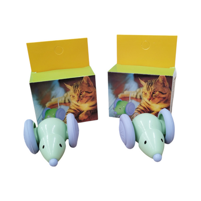 CT3040 1 Pieza De Juguete En Forma De Raton Con Luz Recargable Para Mascotas