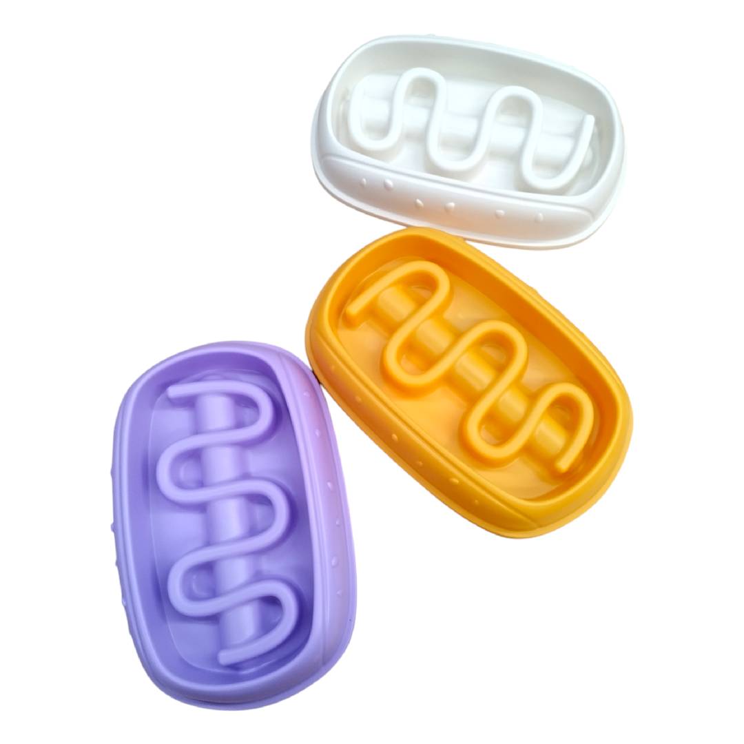 CT0184 1 Pieza Tazón De Alimentación Lenta Para Perro