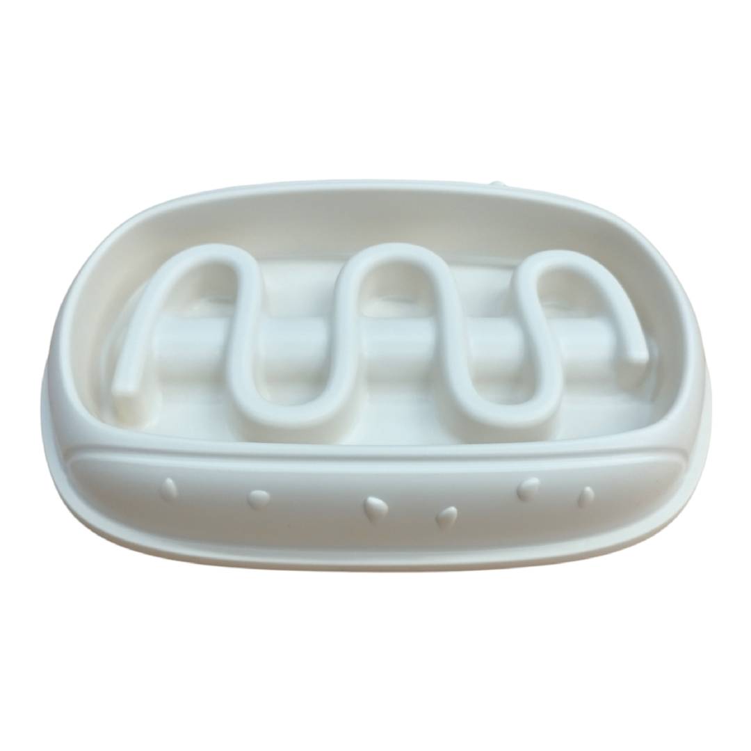 CT0184 1 Pieza Tazón De Alimentación Lenta Para Perro