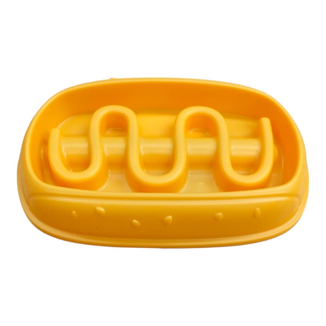 CT0184 1 Pieza Tazón De Alimentación Lenta Para Perro