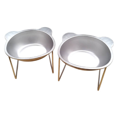 CT0243 1 Pieza De Tazón Elevado Para Mascota