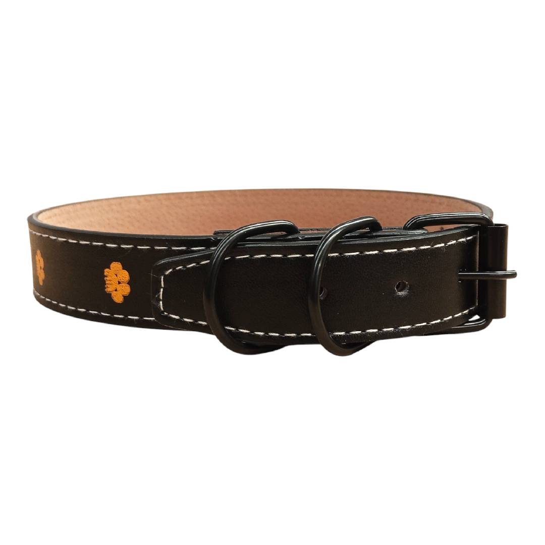CT5681 1 Pieza De Collar Diseño Huella Dorada Para Mascota