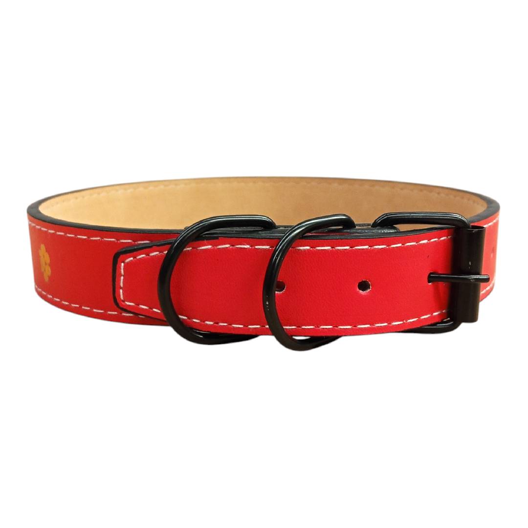 CT5681 1 Pieza De Collar Diseño Huella Dorada Para Mascota