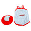 CT4437 1 Pieza De Ropa De Verano Con Gel Refrescante Y Gorro Para Mascota