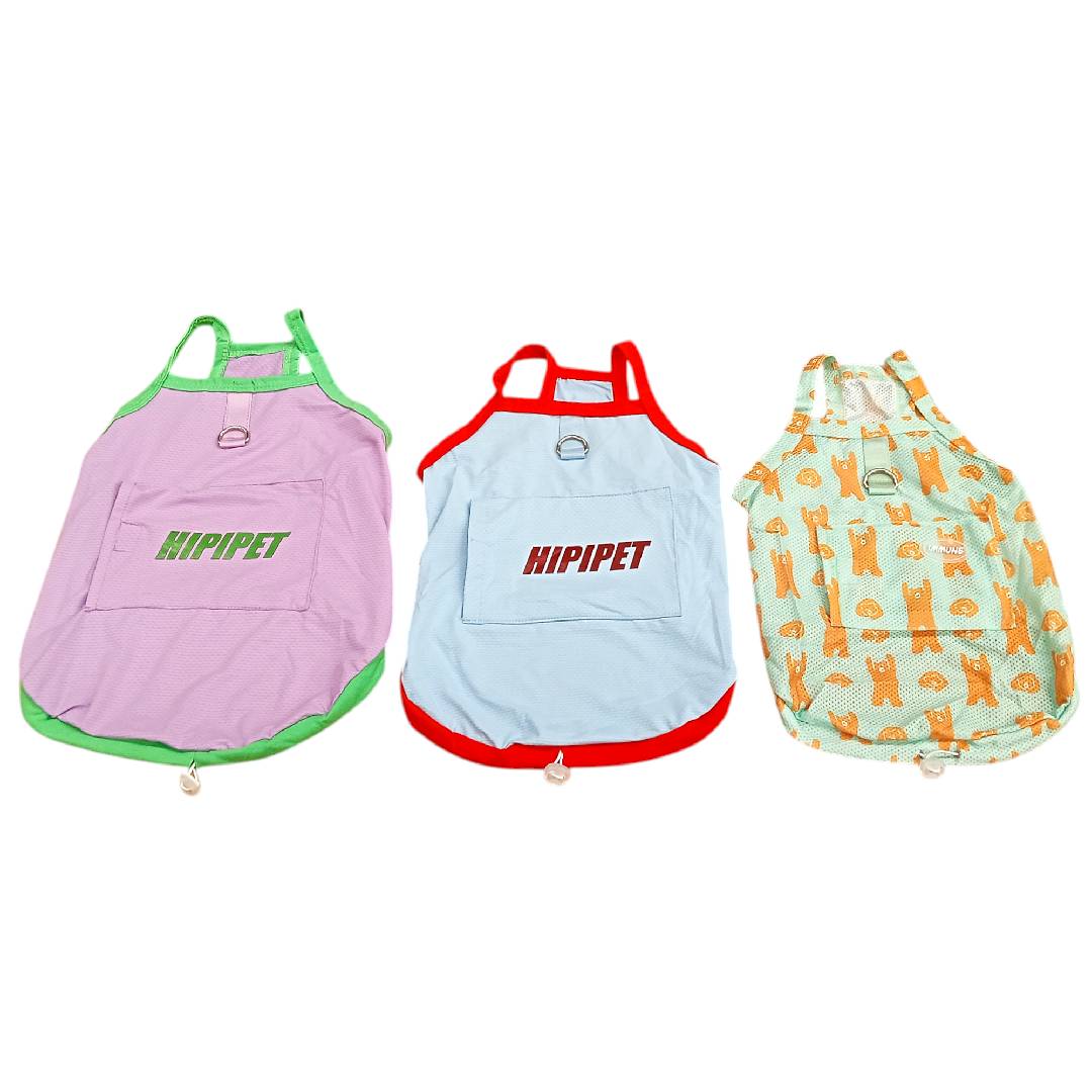 CT4437 1 Pieza De Ropa De Verano Con Gel Refrescante Y Gorro Para Mascota