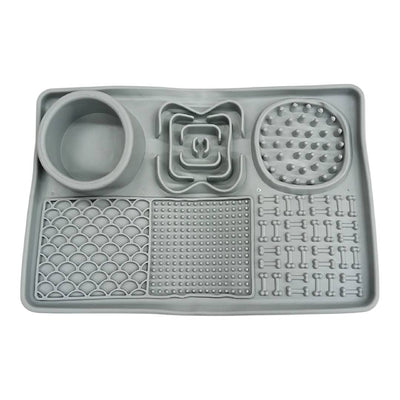 CT3119 1 Pieza De Tazón De Alimentacion Lenta Para Mascota