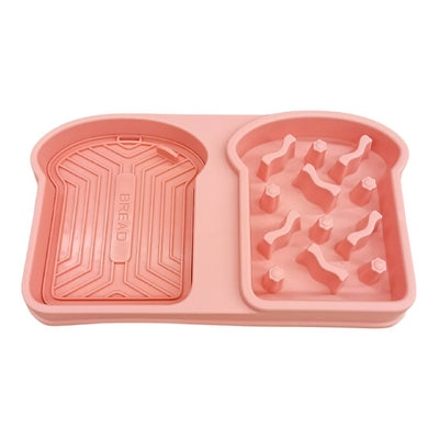 CT0313 1 Pieza De Tazón De Alimentacion Lenta Para Mascota