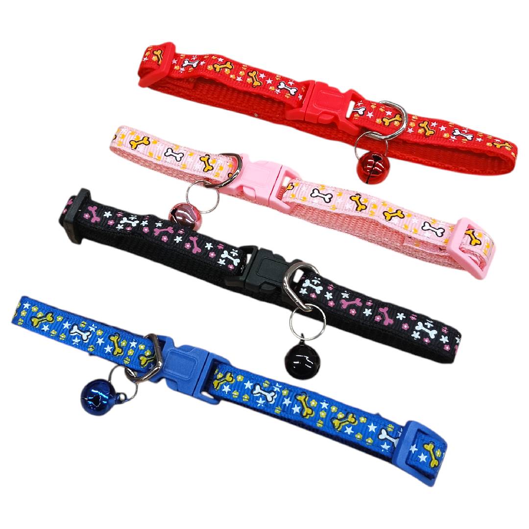 CT2598 1 Pieza De Collar Con Diseño De Huesos Para Mascota