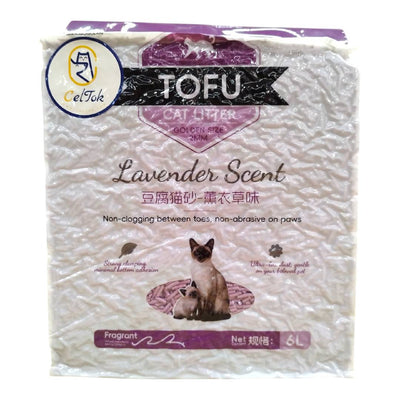 CT0510 1 Pieza De Arena para Gatos de Tofu 2 mm 6 L
