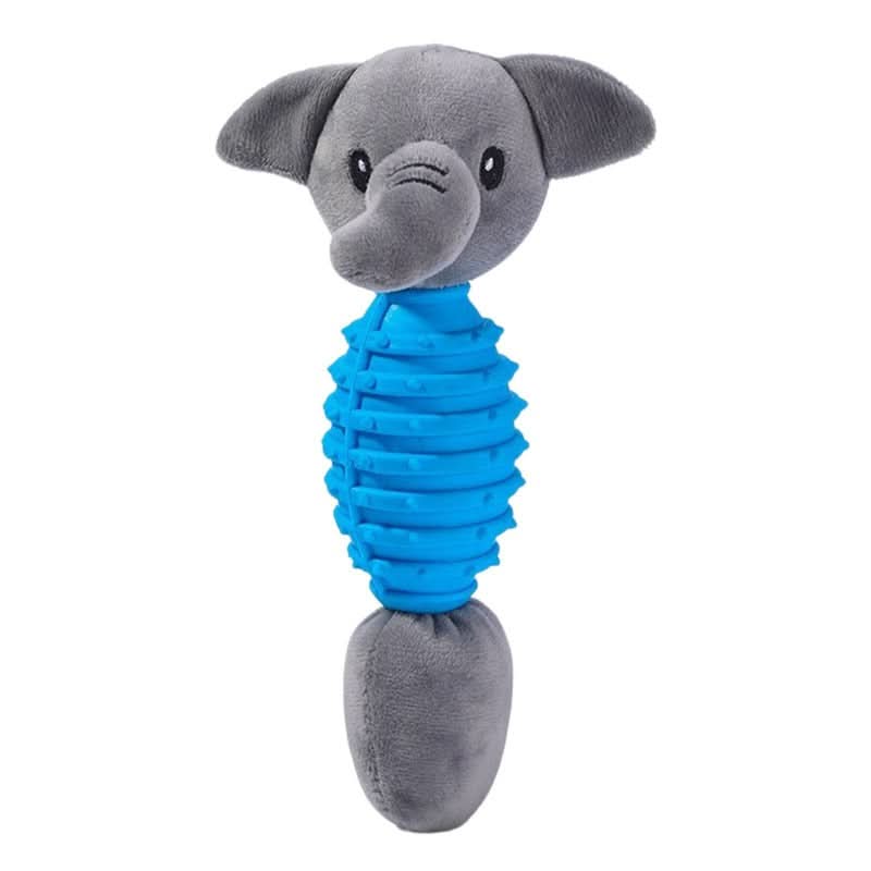 CT9604 1 Pieza De Juguete Mordedor De Peluche Con Diseño de Animalito Para Mascota