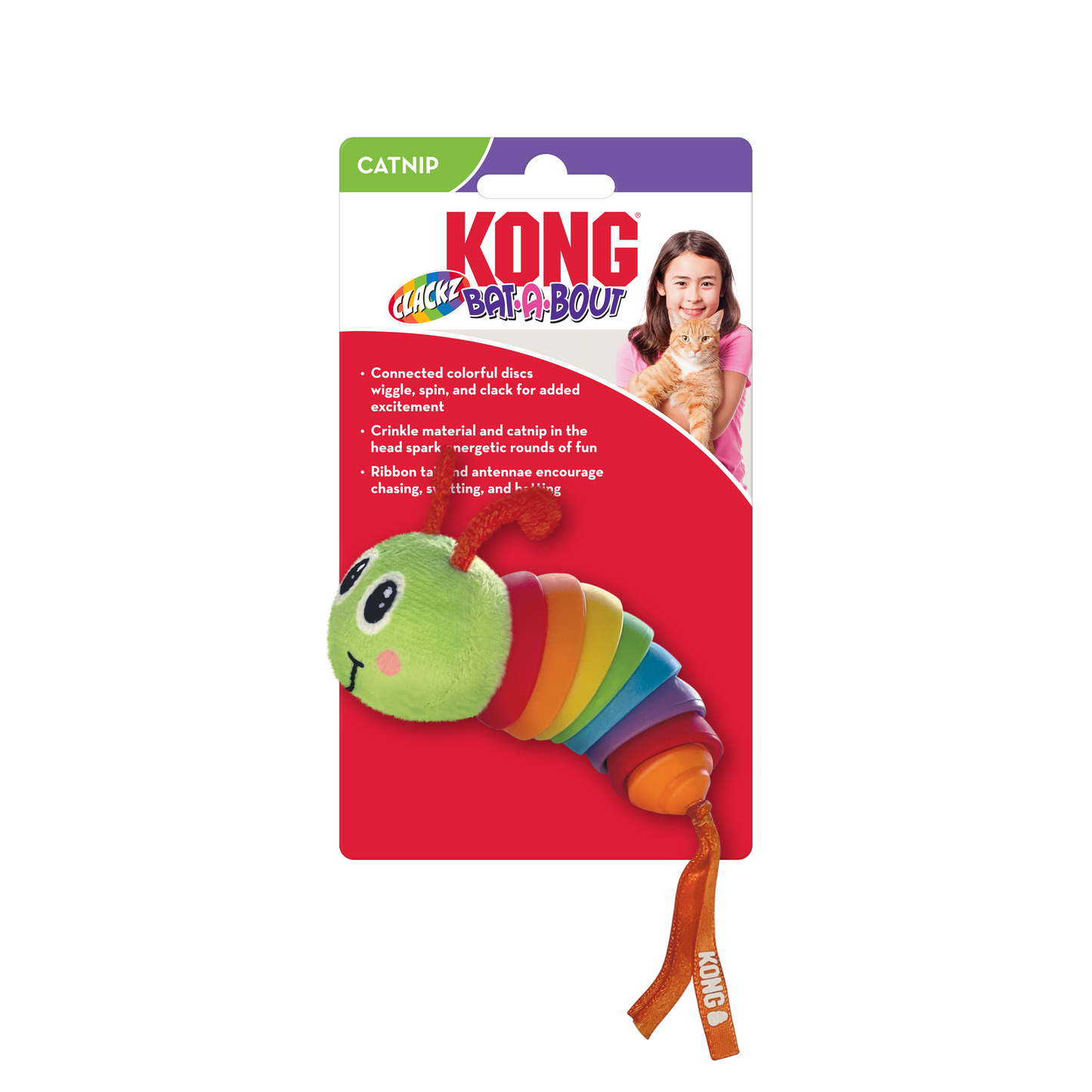 CT3009 1 Pieza de Juguete Diseño De Oruga Clackz Para Mascotas