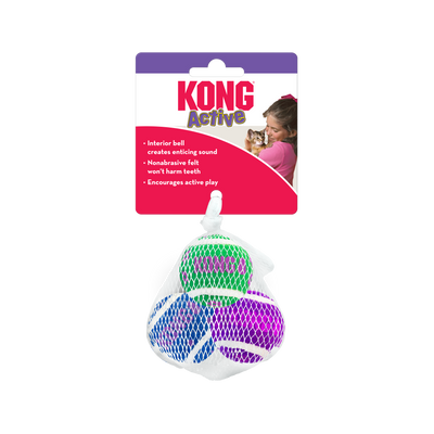CT4066 1 Set 3 Piezas De Pelotas de Tennis Con Campanas Para Mascotas