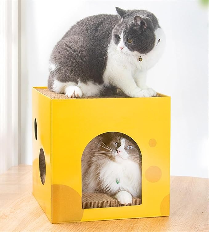 CT2500 1 Pieza De Rascador Modelo Casa Para Mascota