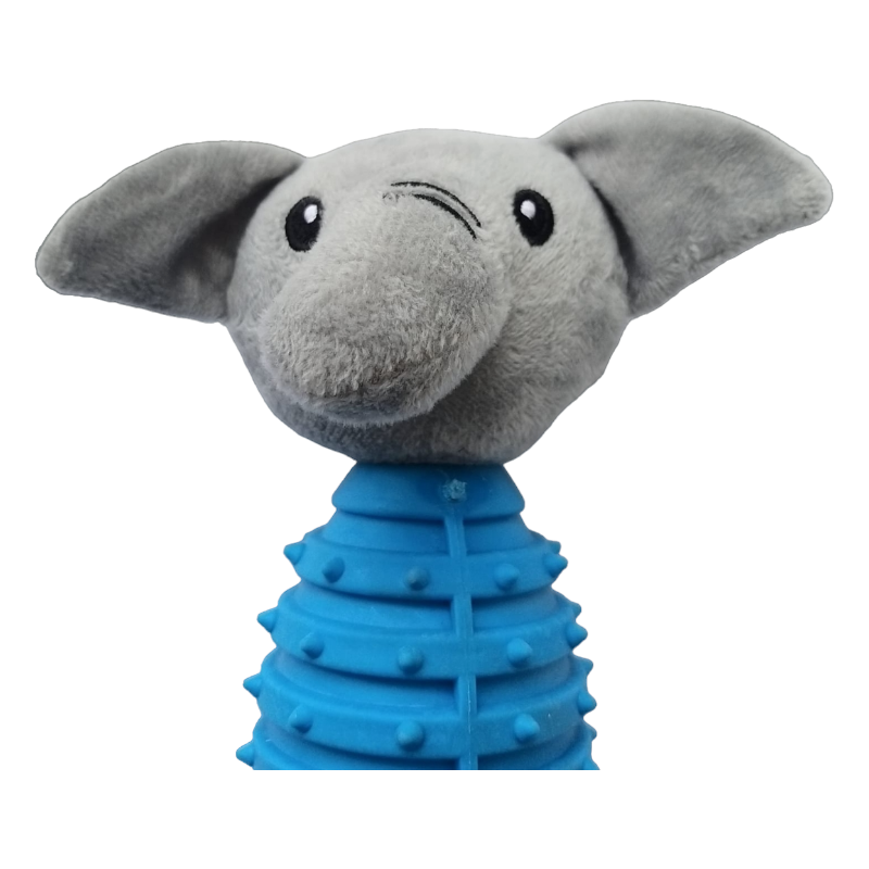 CT9604 1 Pieza De Juguete Mordedor De Peluche Con Diseño de Animalito Para Mascota