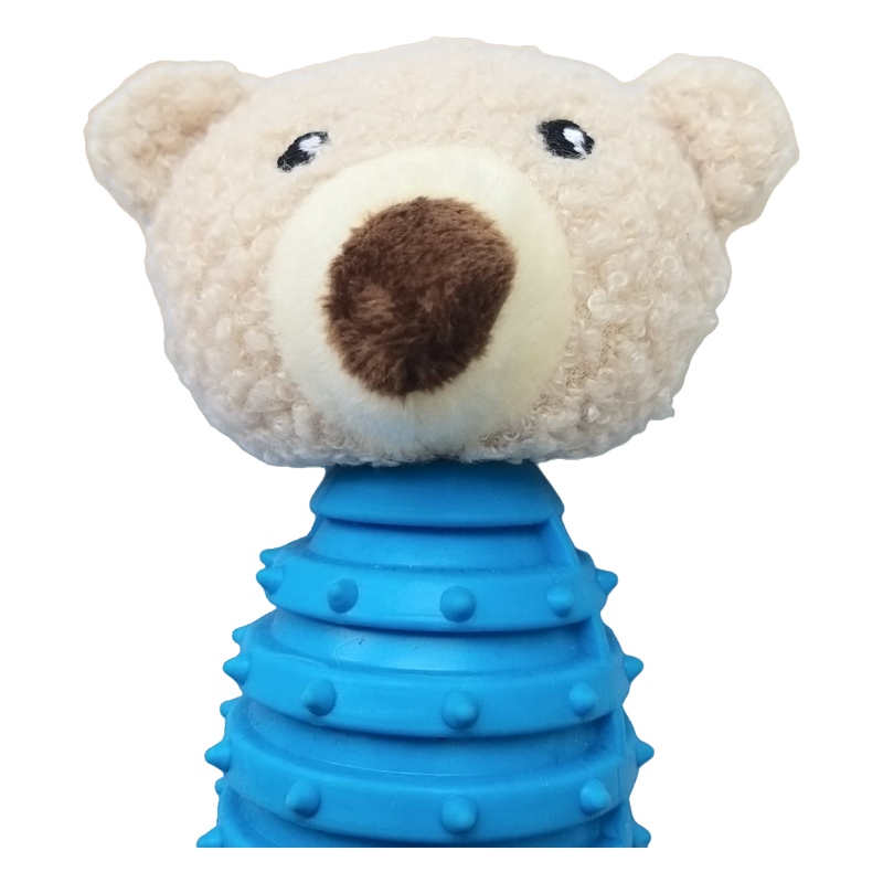 CT9604 1 Pieza De Juguete Mordedor De Peluche Con Diseño de Animalito Para Mascota