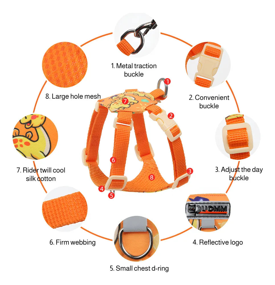 CT9927 1 Peza De Pechera Con Correa Para Mascota