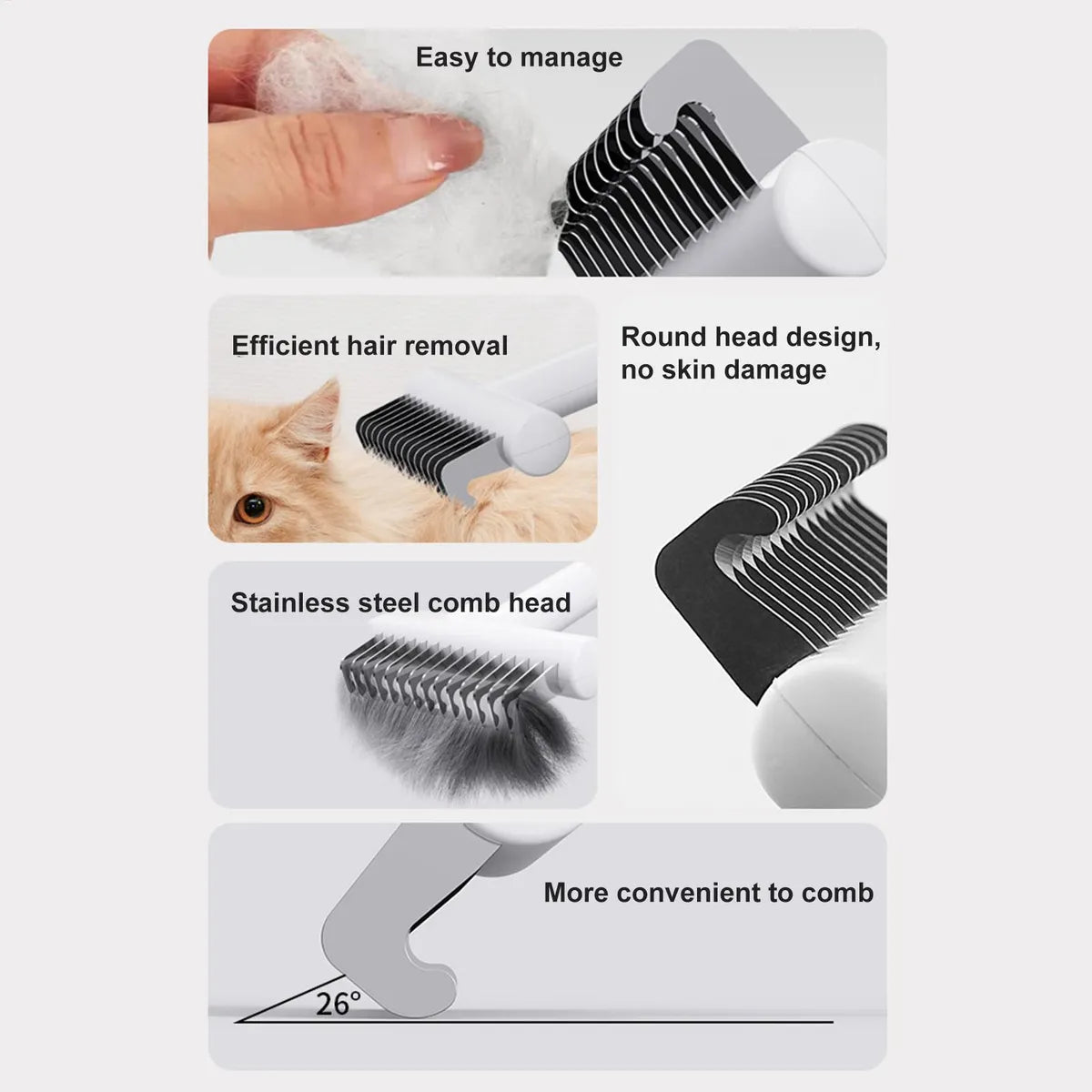 CT1634 1 Pieza De Cepillo Para Mascota