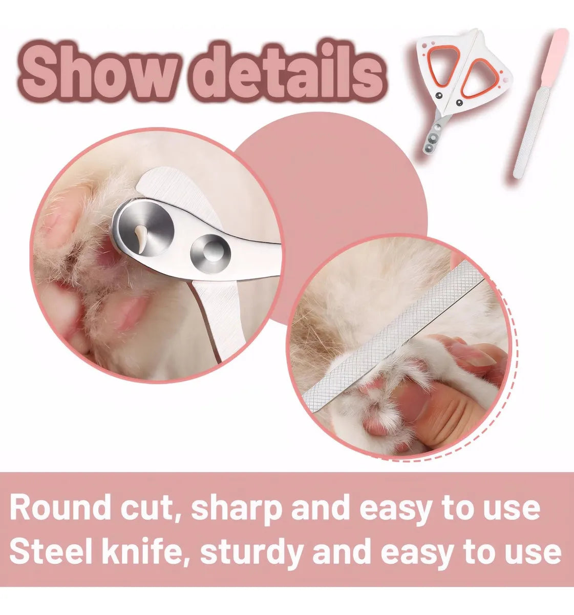 CT0538 1 Pieza De Corta Uña Para Mascota