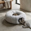 CT2968 1 Pieza De Cama Túnel Interactivo De Felpa Con Cojín Y Pompón Para Mascotas