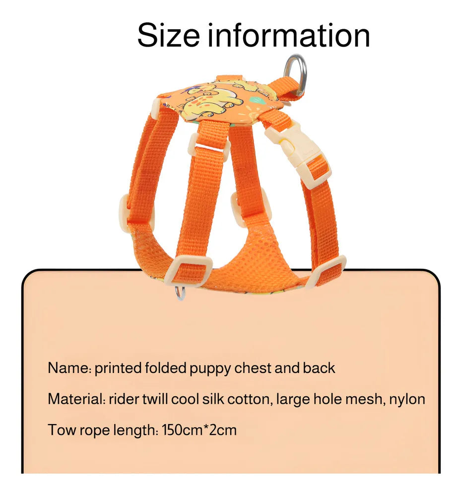 CT9927 1 Peza De Pechera Con Correa Para Mascota