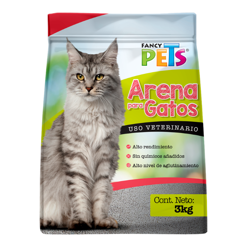 FL3933 Arena Para Gato en Bolsa de 3KG