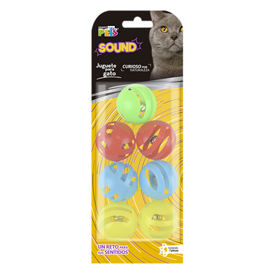 FL8267 1 Set 7 Piezas Juguete Sound Pelota Con Sonido Para Mascotas