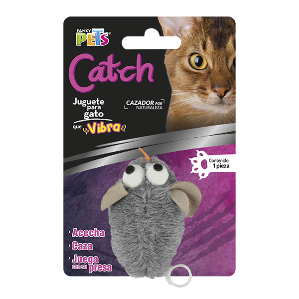FL8272 1 Pieza Juguete Catch Ratón Con Vibración Para Mascotas