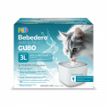 FL9877 1 Pieza De Fuente De Agua Blanco Capacidad 3 Lts Para Mascotas