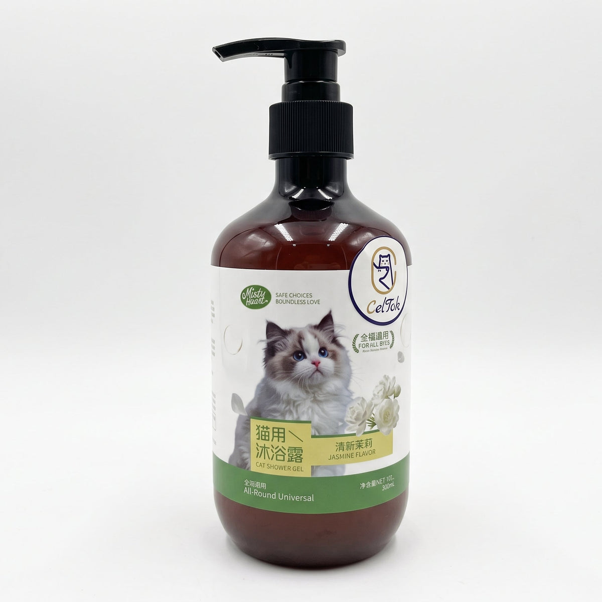 CT0508 1 Pieza de Shampoo Todo Tipo De Pelo Para Gato 500 ml