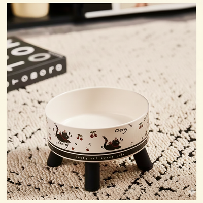 CT0153  1 Pieza De Tazón Elevado Para Mascota