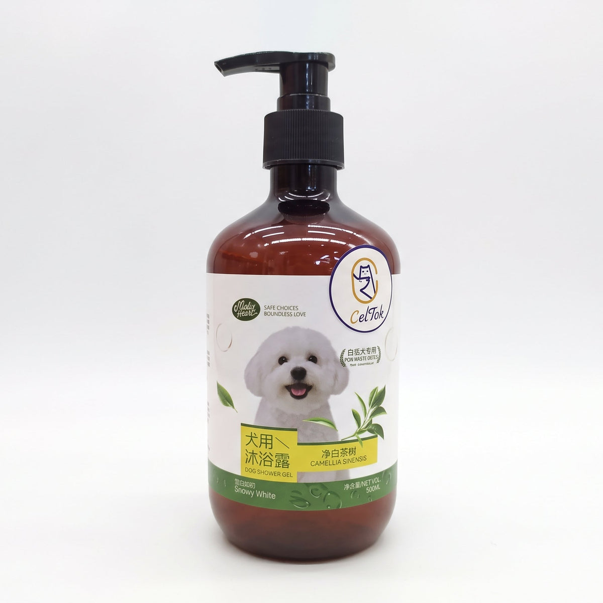 CT0512 1 Pieza De Shampoo Pelo Blanco Para Perro 500 ml