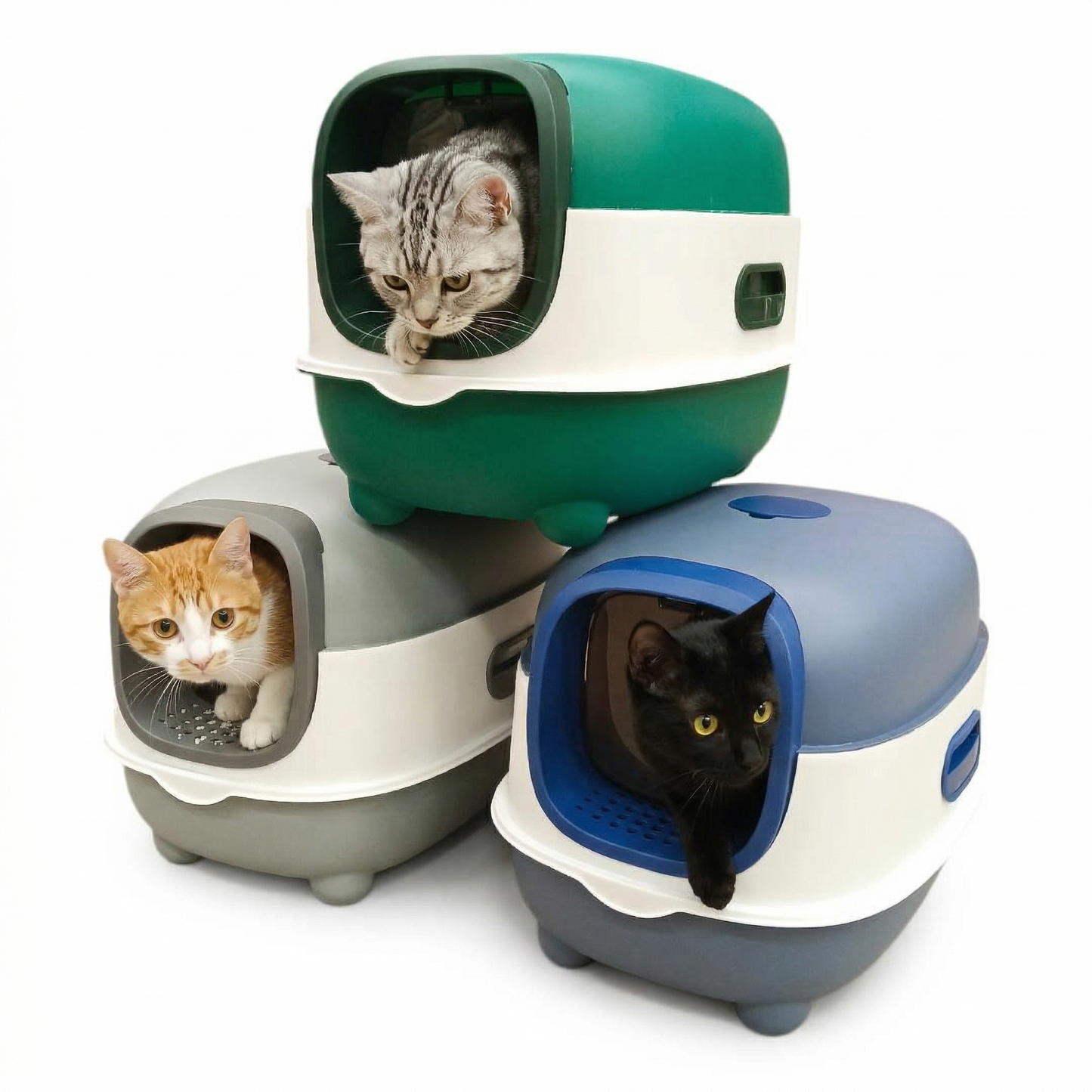CT7880 1 Pieza De Arenero Cerrado Con Pala Para Gato