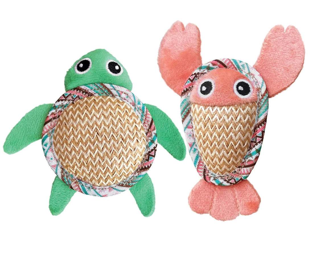 CT3000  1 Set de 2 Piezas Juguetes Amigos Tropicales Para Mascotas