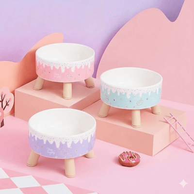 CT0152  1 Pieza De Tazón Elevado Para Mascota