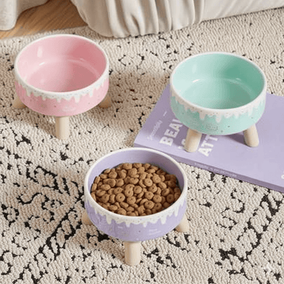 CT0152  1 Pieza De Tazón Elevado Para Mascota