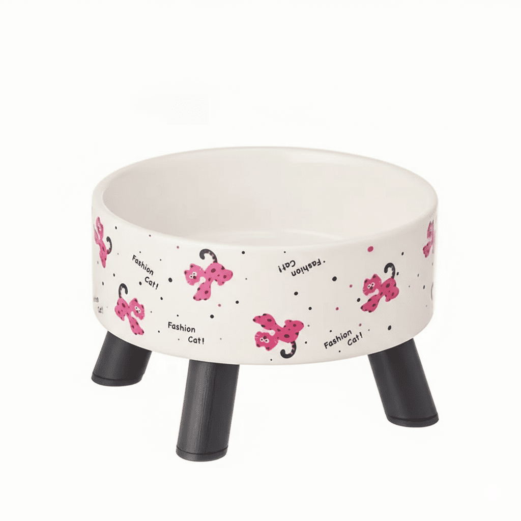 CT0153  1 Pieza De Tazón Elevado Para Mascota