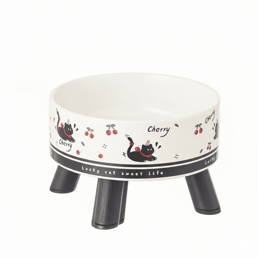 CT0153  1 Pieza De Tazón Elevado Para Mascota