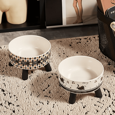 CT0153  1 Pieza De Tazón Elevado Para Mascota