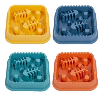 CT0195 1 Pieza Tazón De Alimentación Lenta Para Perro