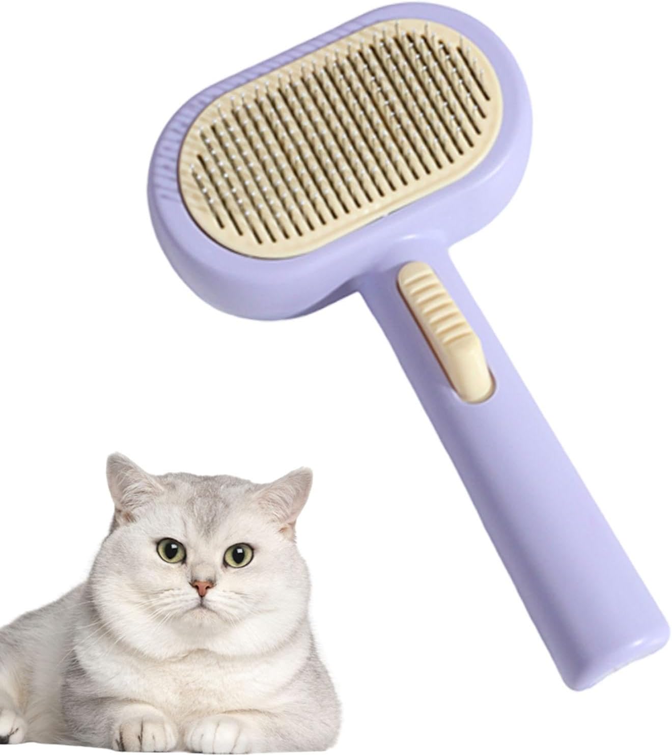 CT0218 1 Pieza De Cepillo Autolimpiante Para Mascota