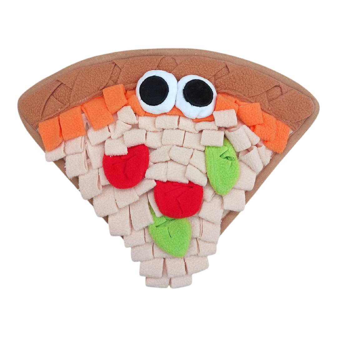 CT0283 1 Pieza Tapete de Estimulación Olfativa Diseño de Comida Para Mascotas