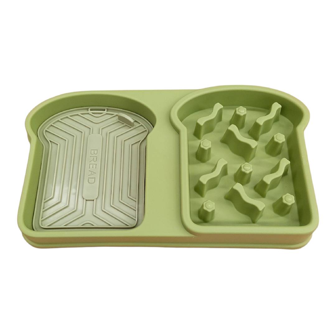 CT0313 1 Pieza De Tazón De Alimentacion Lenta Para Mascota