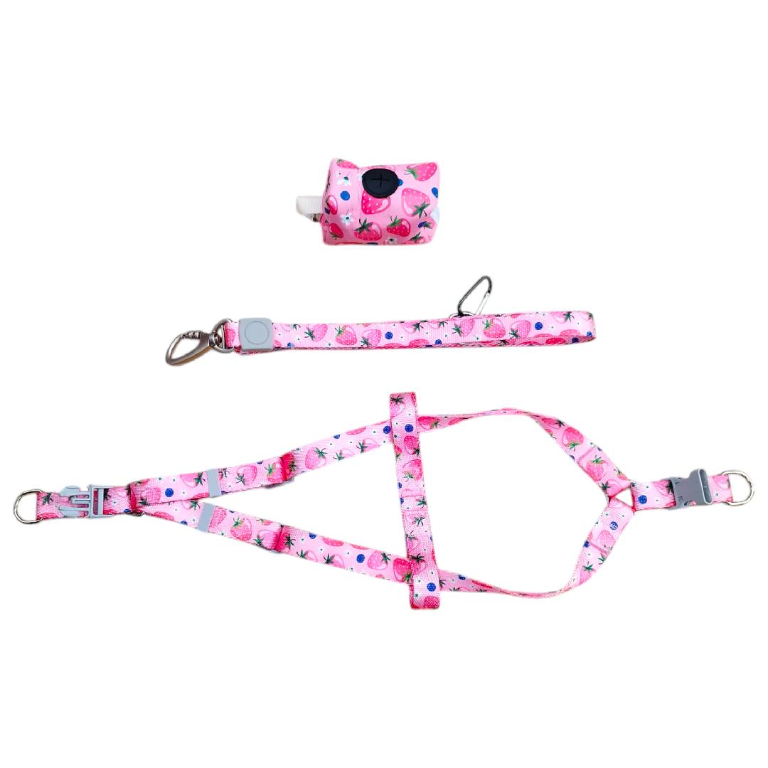 CT0321 1 Pieza De Pechera Con Correa Con Dispensador De Basura Para Mascota