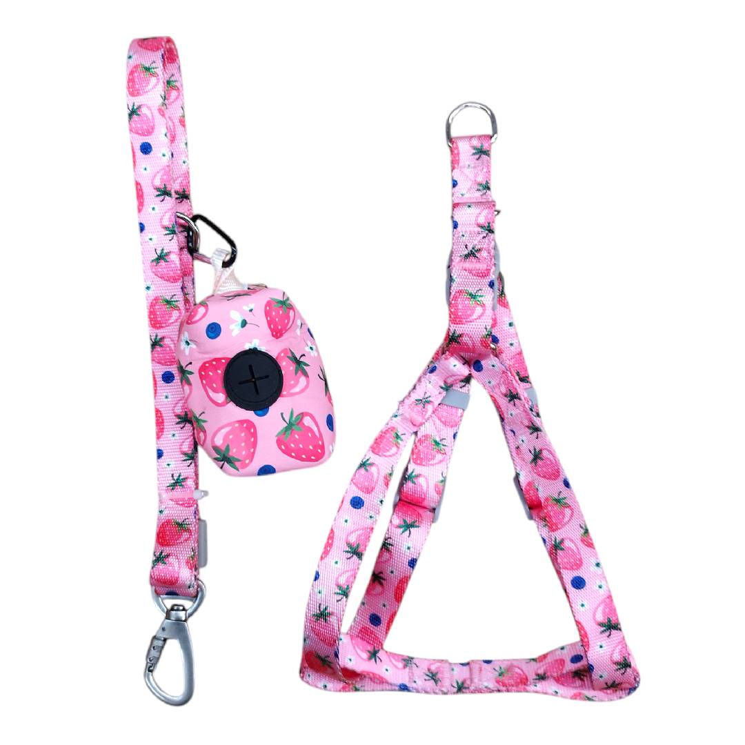 CT0321 1 Pieza De Pechera Con Correa Con Dispensador De Basura Para Mascota