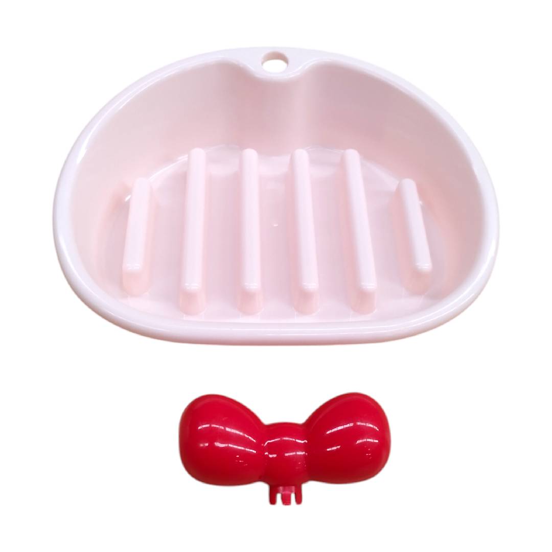 CT0369 1 Pieza De Tazón De Alimentación Lenta Con Relieve Y Moño Desmontable Para Mascota